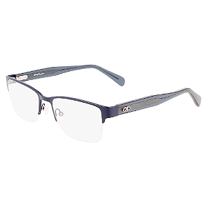 Armação de Óculos Ferragamo SF2222 401 - Azul 54