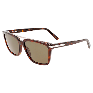 Óculos de Sol Ferragamo SF1037S 240 - Marrom Tortoise 57