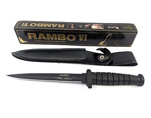 Faca Rambo First Blood 6 Edição Assinada Para Colecionador