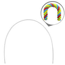 Arco desmontável para balões com luva e clips