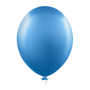 Balão Alumínio Azul 9''
