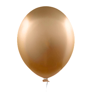 Balão Alumínio Dourado 9''