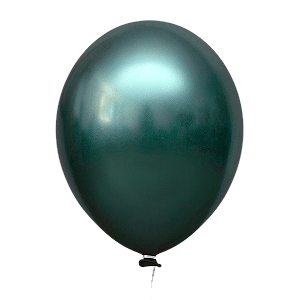 Balão Alumínio Verde Oceano 9''