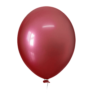 Balão Alumínio Vermelho 9''