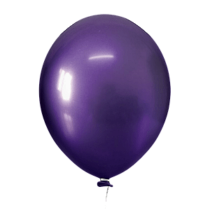 Balão Alumínio Violeta 9''