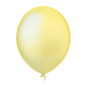 Balão Liso Marfim Candy 9''
