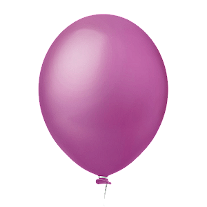 Balão Liso Fúcsia 9''