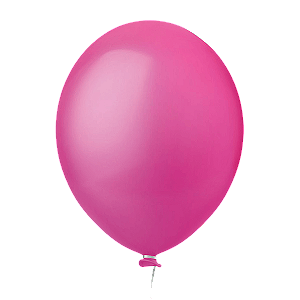 Balão Liso Pink 9''