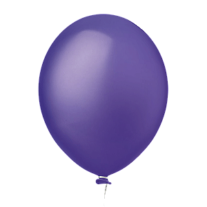 Balão Liso Violeta 9''