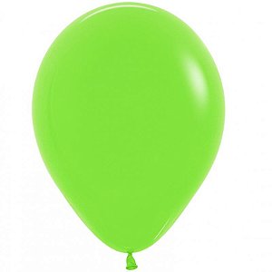 Balão Látex Fashion Verde Lima Sempertex 12"