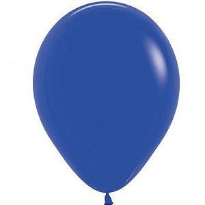 Balão Látex Fashion Azul Royal Sempertex 12"