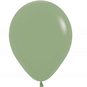 Balão Látex Fashion Verde Eucalipto Sempertex 12"