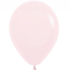 Balão Látex Pastel Rosa Sempertex 12"