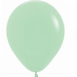 Balão Látex Pastel Verde Sempertex 12"