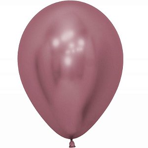 Balão Látex Reflex Rosa Sempertex 12"