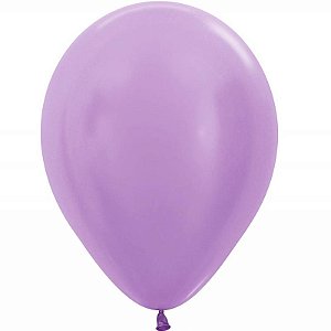 Balão Látex Satin Lilás Sempertex 12"