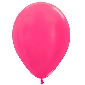 Balão Latex Metal Fucsia 5¨Sempertex