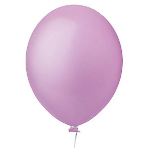 Balão Latex Liso Rosa 5'' Happy Day