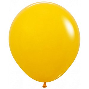 Balão Latex Fashion Mel 24" Sempertex