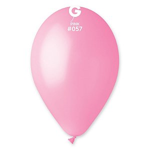 Balão Standard Pink 12" Gemar