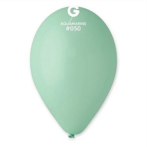 Balão Standard Aquamarine 12" Gemar