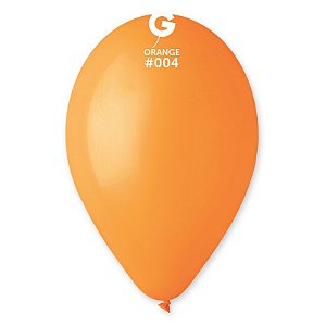 Balão Standard Orange 12" Gemar