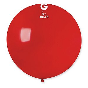 Balão Standard Red 31" Gemar