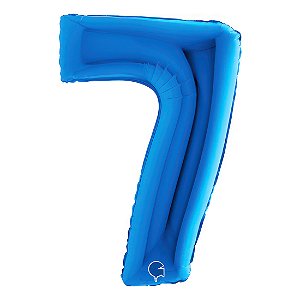 Balão GRABO 40" Número 7 Blue