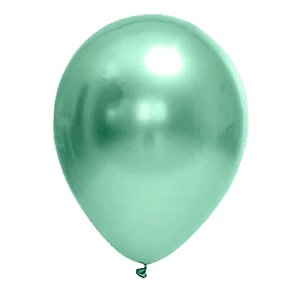 Balão FestBall 5" Cromado Verde