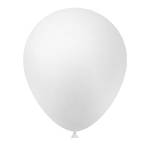 Balão FestBall 12" Liso Branco