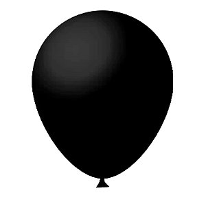 Balão FestBall 5" Liso Preto