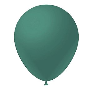 Balão FestBall 5" Liso Verde Berilo