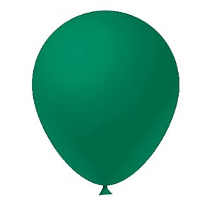 Balão FestBall 16" Liso Verde Escuro