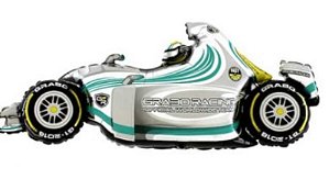 Balão Carro Formula1 Prata