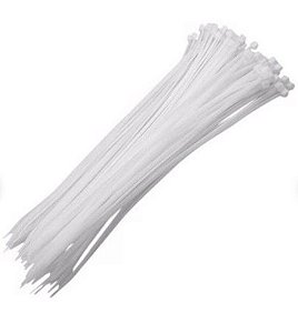 ABRACADEIRA NYLON 300X4,8MM BR C/100