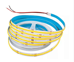FITA LED COB 4,8W/M 3000K QUENTE (ROLO 5 METROS)