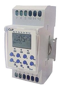 PROGRAMADOR HORARIO CLB-40-100A 240VCA 50/60HZ DIARIOS/SEMANAIS