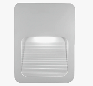 BALIZADOR DE PAREDE SOB 4X2 2W BR 3000K