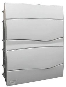 CENTRO DISJUNTOR EMBUTIR 24 DIN PVC BR