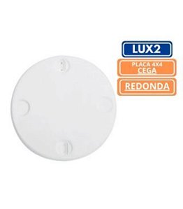 PLACA 4X4 CEGA REDONDA BR LIZ