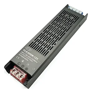 FONTE 50A 12V 600W SLIM 2602