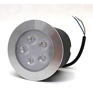 BALIZADOR EMB PISO RED 5W SMD 3000K JARDIM