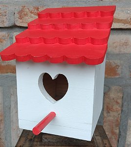 Casinha de Passarinho MEIA ÁGUA