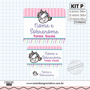 Kit Etiqueta Escolar - Mulher Aranha