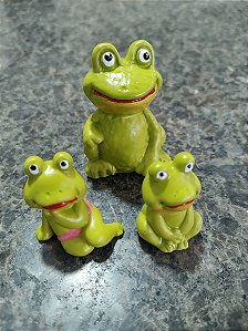 TERRÁRIO TRIO SAPO BIQUÍNI