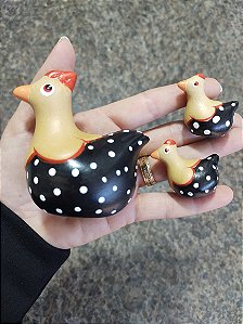 TERRÁRIO TRIO GALINHA PINTADINHA