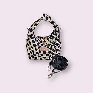 Bolsa Amora - xadrez assimétrico