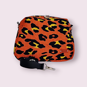 Bolsa Beatriz - Animal Print laranja
