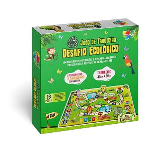 Jogo Ludo Kids em madeira mdf Aquarela Brinquedos - Magazine Stock