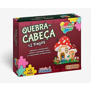 Jogo Quebra-cabeça 72 peças Mágico de Oz Aquarela Brinquedos - Magazine  Stock